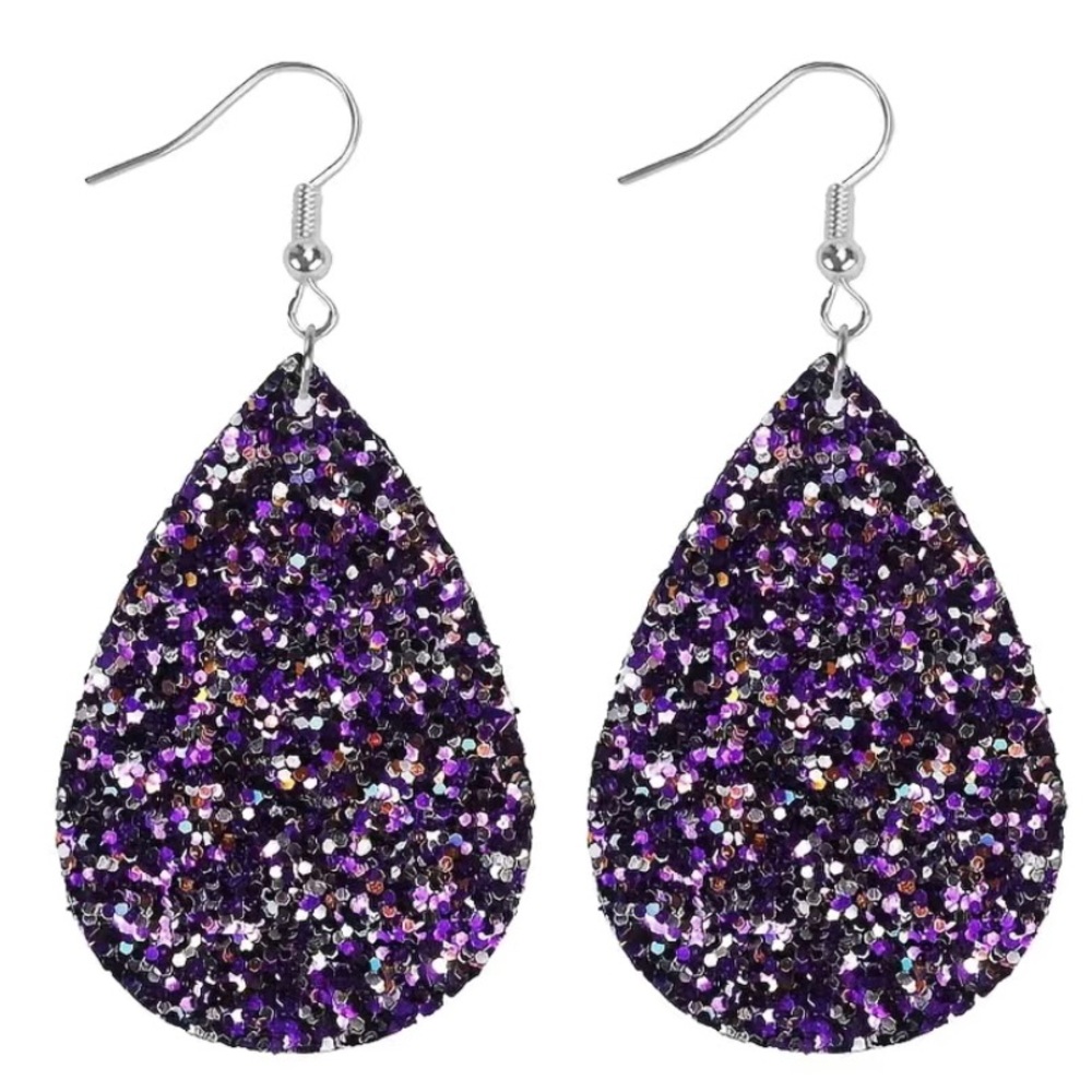 Faux leather, lightweight, and so sparkly